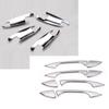 For Mercedes Benz GLK/GL/ML/C Class W204 X204 ABS Chrome Car Door Handle Trim Door Bowl Decoration Car Styling Car Accessories