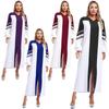Womens Church Clergy Dress Choir Robe Minister Loose Fit Maxi Dress Priest Preacher Liturgical Dresses Dance Performance Costume
