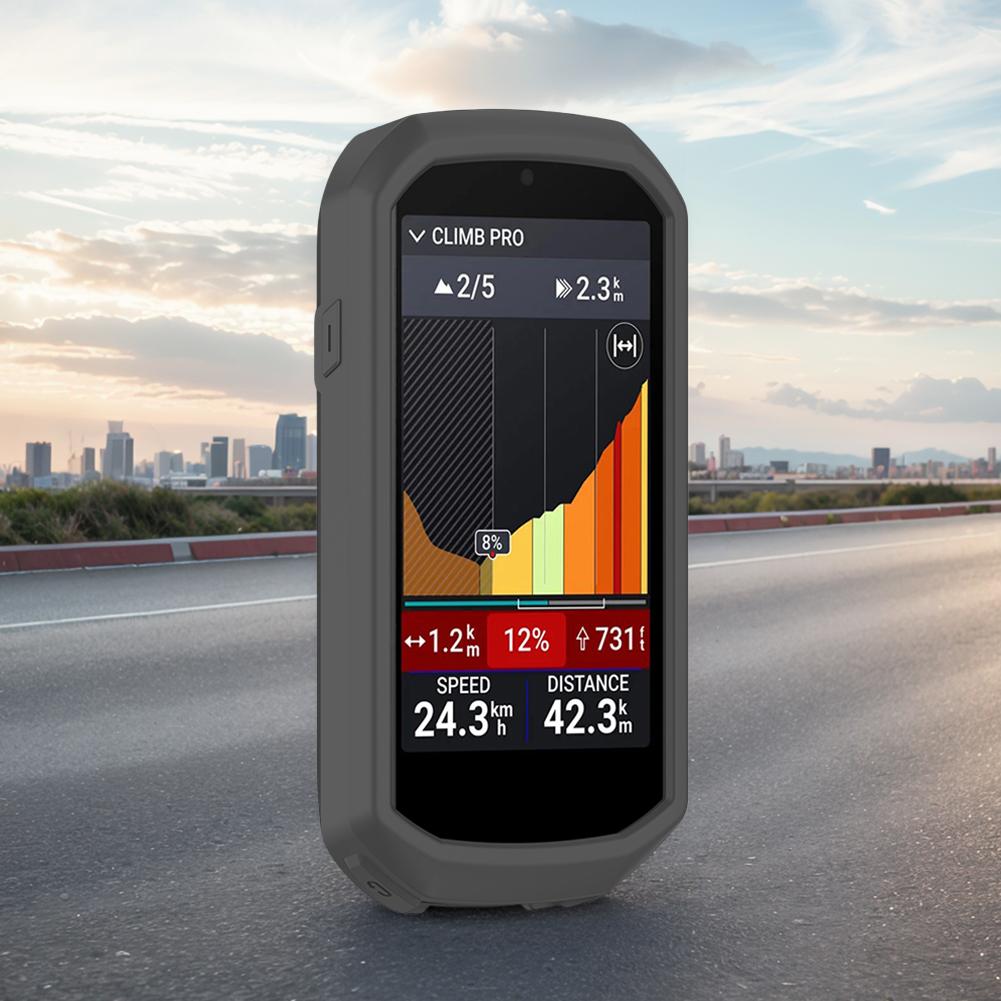 Для Garmin Edge 1050 Силиконовый чехол Защитный чехол Мягкий Защита от падения GPS-Кодовый стол Защитная крышка Велосипед GPS Защитная крышка