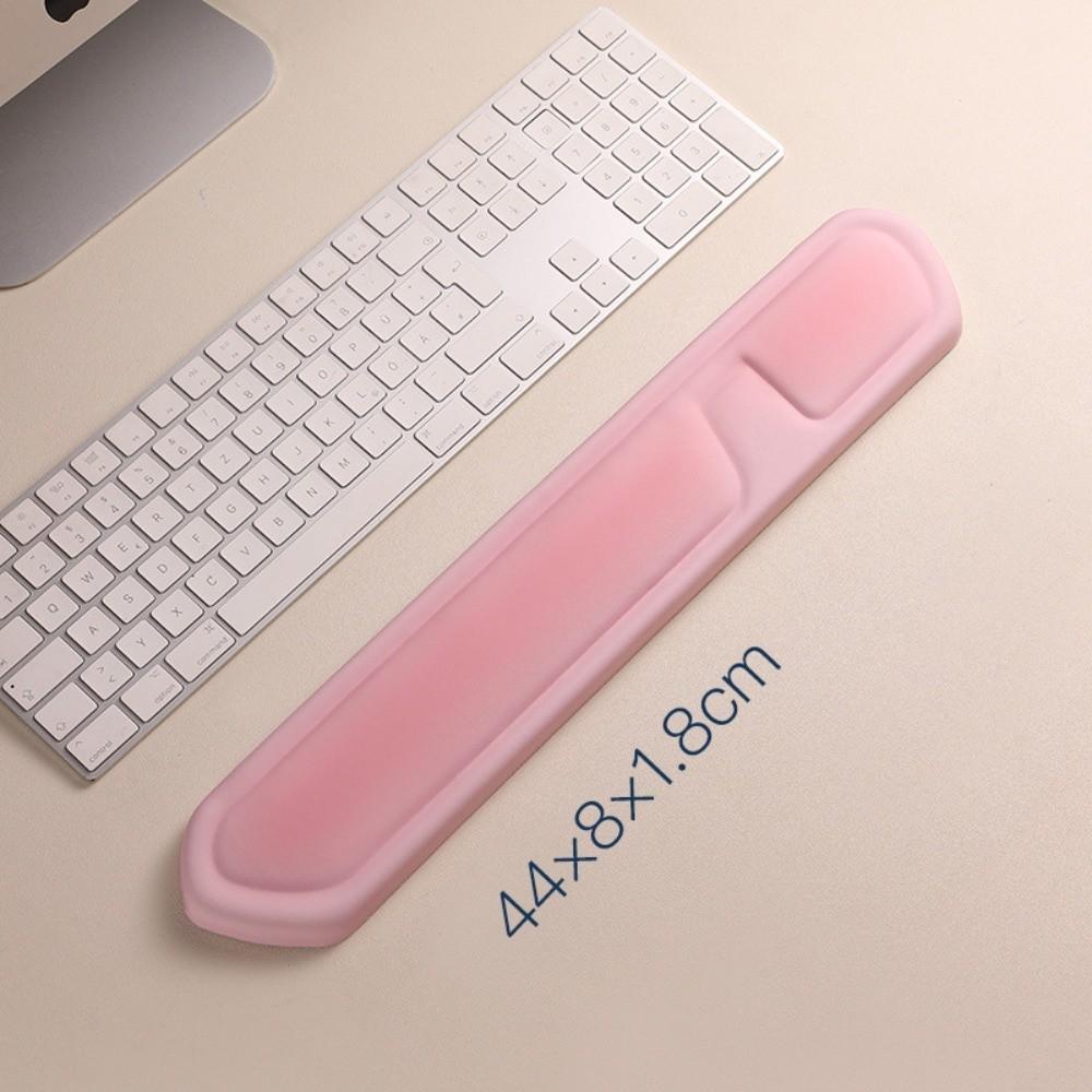 Silicone Wrist Rest Mouse Pad Non-Slip Smooth Surface Mouse Pad With Wrist Rest Soft Thick Sponge Keyboard Wrist Support