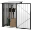 Tool Shed Made of Steel 100 x 103 x 160cm Dark Grey
