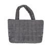 Lightweight Quilted Tote Bag Women Multifunctional Travel Solid Color Shoulder Bag Handbag for Work Gym