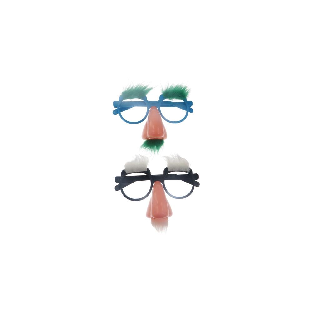 Очки-трюки Очки с большим носом Черная борода Очки-трюки с большим носом Фестивальные принадлежности