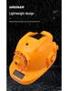 Green Forest Solar-Powered Safety Helmet: Dual Fans, Bluetooth, Light, Sunshade for Construction