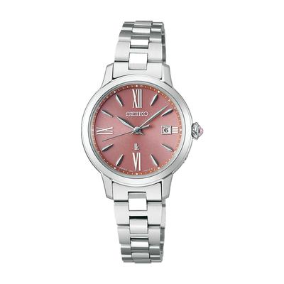 Часы Seiko LUKIA Grow AW Рекомендуемый цвет SSVW219 Серебряные часы "Гарнет Глоу" Женские
