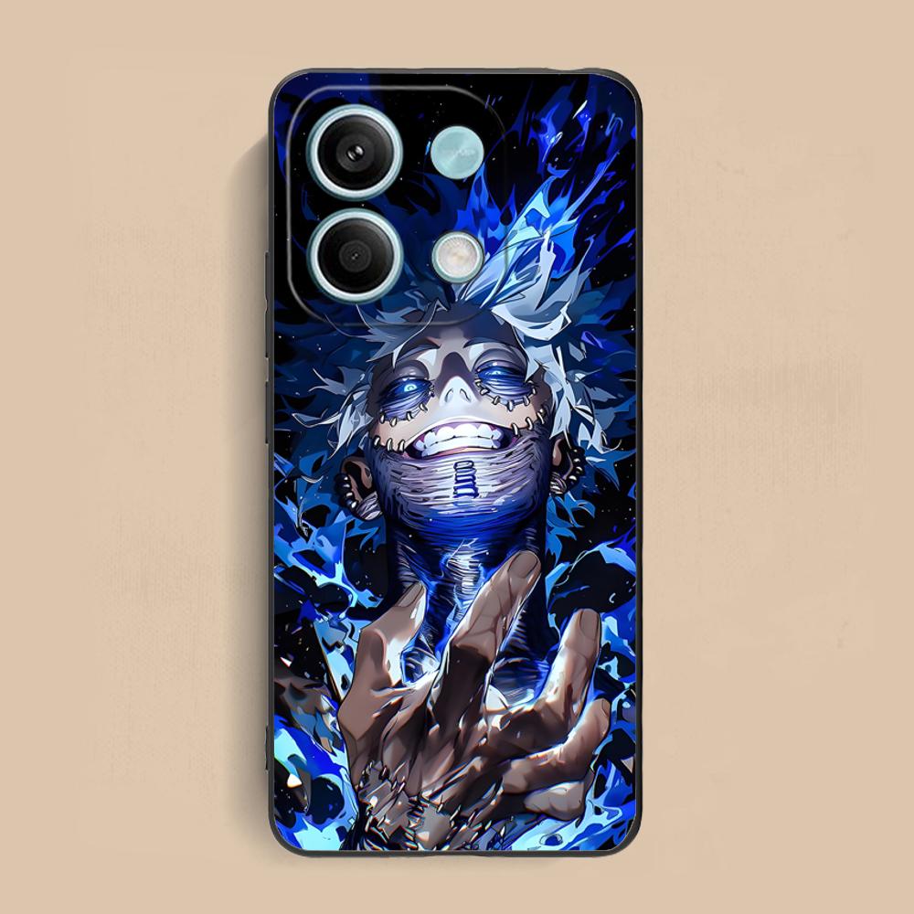 MHA Dabi Mobile Phone Case for Xiaomi Redmi Note 14 13 12 11 S Pro Plus 4G 5G Colorful Printing Cover Pretty Cellphones Luxury