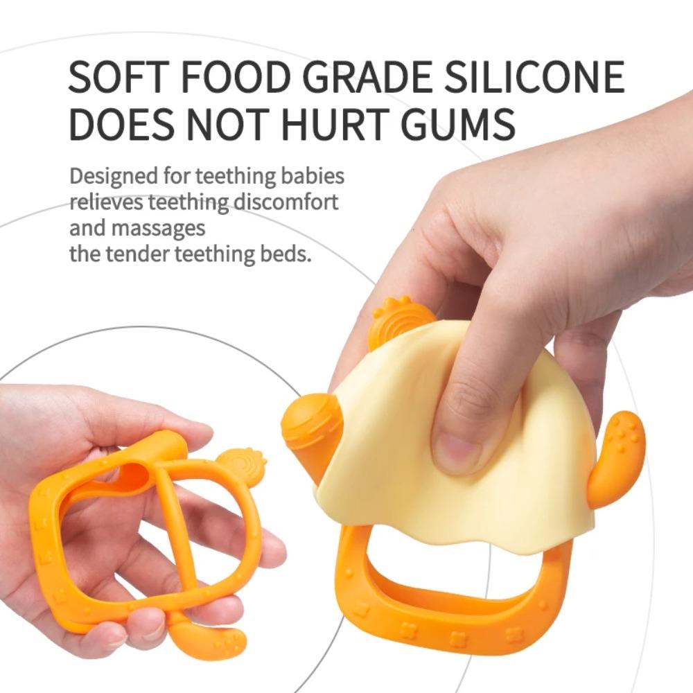 Детские аксессуары для ухода за полостью рта новорожденных силиконовая палочка для зубов кактуса для обучения укусу для ребенка