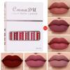 CmaaDu 6pcs Boxed Matte Non-stick Cup Waterproof Lipstick Long Lasting Lip Gloss
