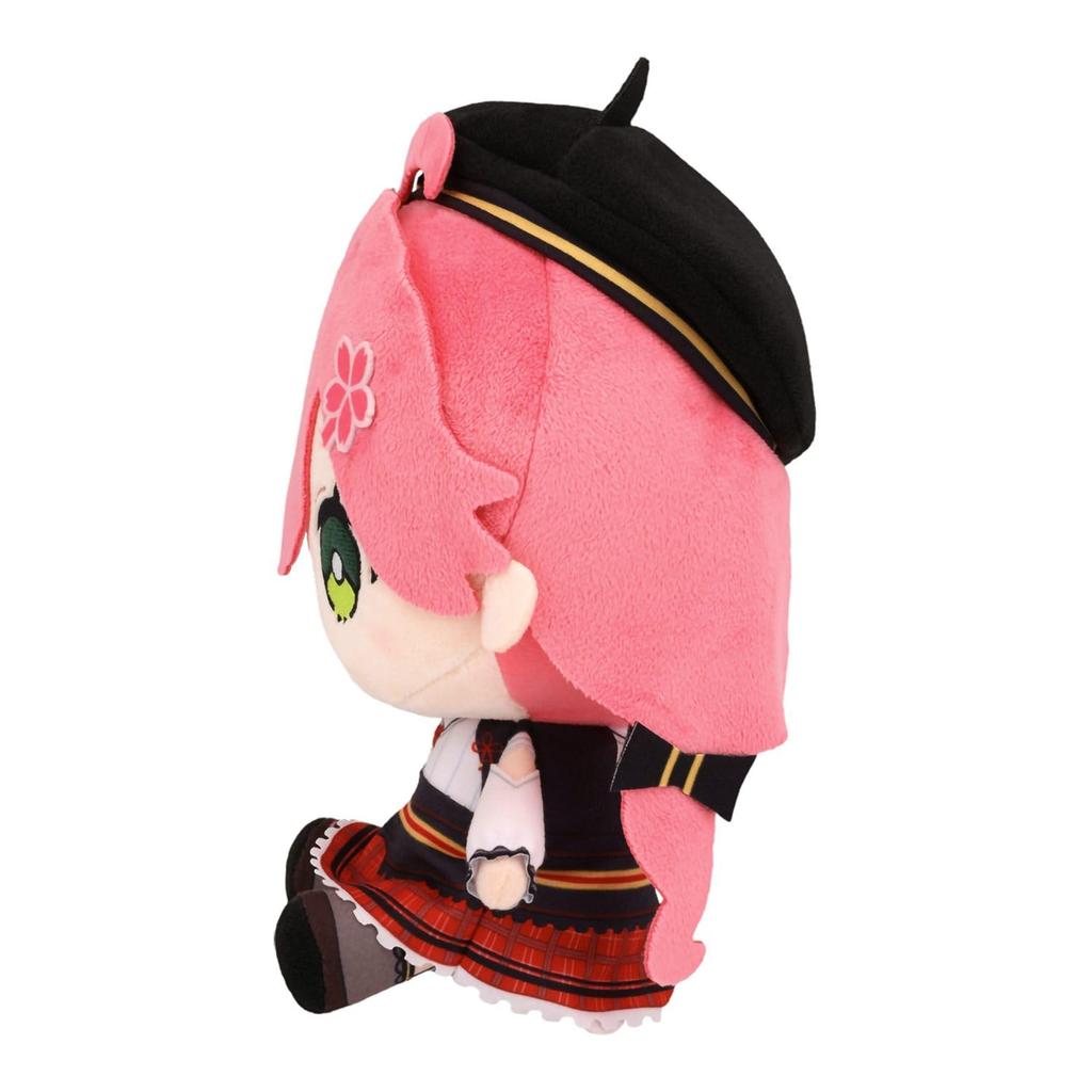 Мягкая игрушка Мико Сакура, повседневная одежда Hololive Friends with U Official Goods Ver.