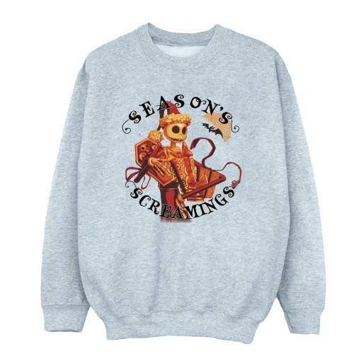 Disney Mens The Nightmare Before Christmas Seasons Screamings Sweatshirt