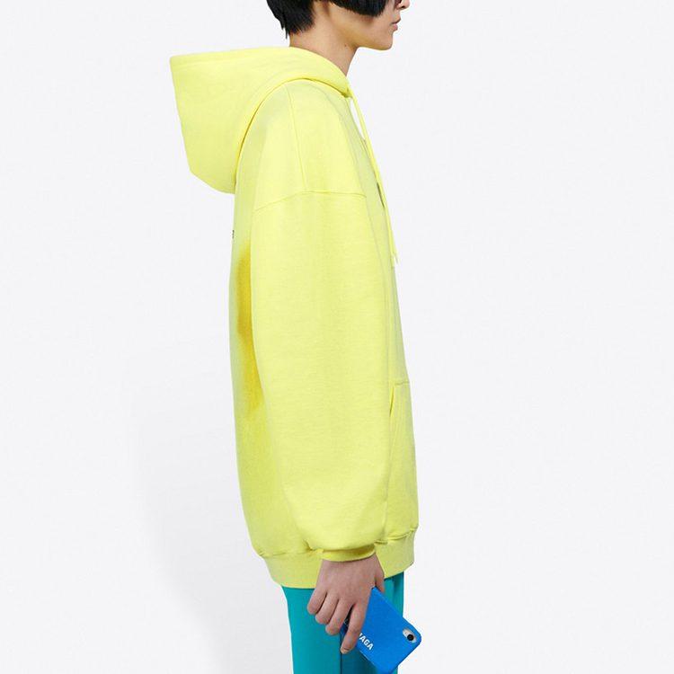 Balenciaga Худи оверсайз с капюшоном Желтое 578135TIV757072