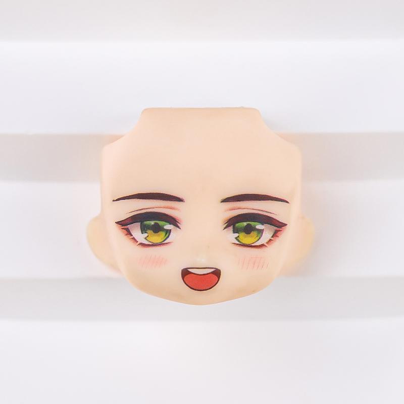 OB11 Кукольное Лицо 1/12 BJD Кукольное Лицо С 3D Аниме Наклейка Глаза Милые Меняющиеся Лица Для GSC Головы DIY Аксессуары Для Девочки Подарочные Детские Игрушки