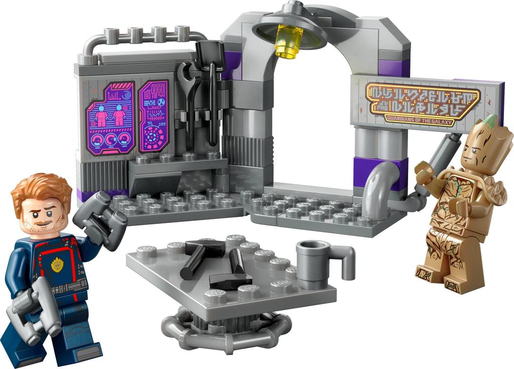 LEGO Super Heroes Marvel Стражи Галактики Секретная база 76253 Игрушечные строительные блоки Подарок Космос Американские комиксы Супергерой Мальчики Возраст 7+