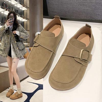 Ретро туфли Lefou женские весенние и осенние Mori System A Footstroke с неглубоким воротом и плоской подошвой удобные повседневные туфли-одиночки модная женская обувь