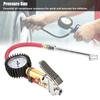 1 4  Trunk Motorcycle Tire Tyre Pressure Dial Gauge Air Inflation Inflator Pump Gun