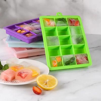Форма для льда на 15 ячеек, Силиконовая форма для кубиков льда, Квадратная форма, DIY, Для бара, паба, вина, Изготовитель ледяных блоков, Модель, Кухонные принадлежности