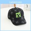 Minecraft Hip Hop Kids Baseball Cap With Sun Protection For Summer Play And Sunshade