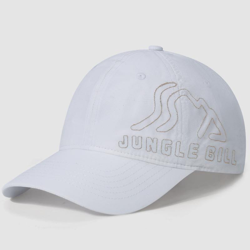 Jungle Baseball Bill Cap Quickdry Waterproof Side Gilded Adjustable Stitching