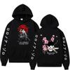 Japanese Anime One Piece Luffy Roronoa Zoro Sanji Harajuku Hoodies Unisex's Women's Casual Fashion Unisex Hoody Sweatshirt Male Top