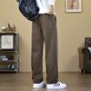 Мужские осенне-зимние новые мужские повседневные брюки свободные деловые прямые зауженные брюки модные универсальные брюки мужские