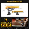 Universal Car Door Step SUV Truck Foldable Door Latch Step with Adjustable Angle for Car Roof Access