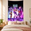 Kpop demon hunters Tapestry highquality for decorating living room bedroom dorm walls ideal as bedroom wallart orholiday gift
