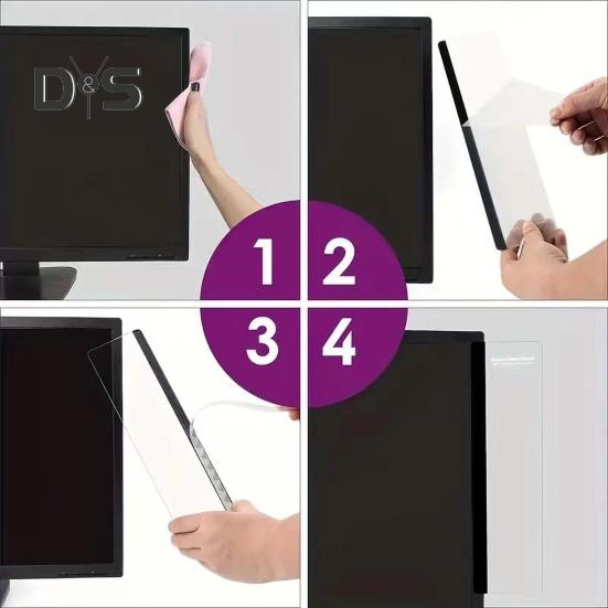 Компьютерная доска для сообщений, магнитный монитор, доска для заметок, держатель для липких заметок с самоклеящимися металлическими полосками, настольные аксессуары