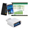 1 пара адаптеров TypeC-USB  Преобразование интерфейса  Передача данных  Преобразование для зарядки для мобильных телефонов и планшетов