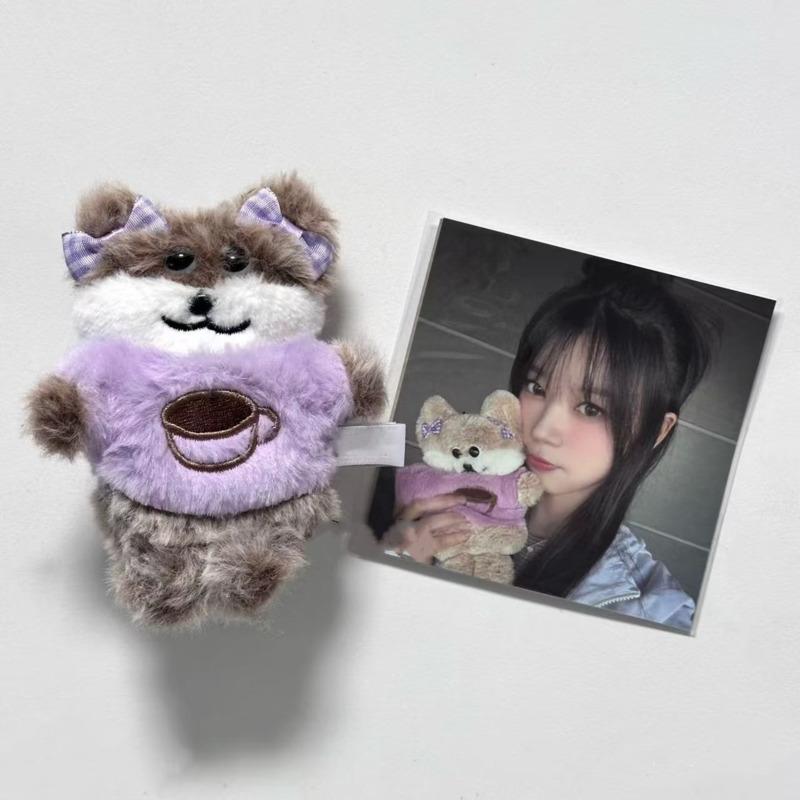 Cute Plush Doll Keychain Kawaii Stuffed Animal Pendant Bag Charm Soft Toy Gift For Fans