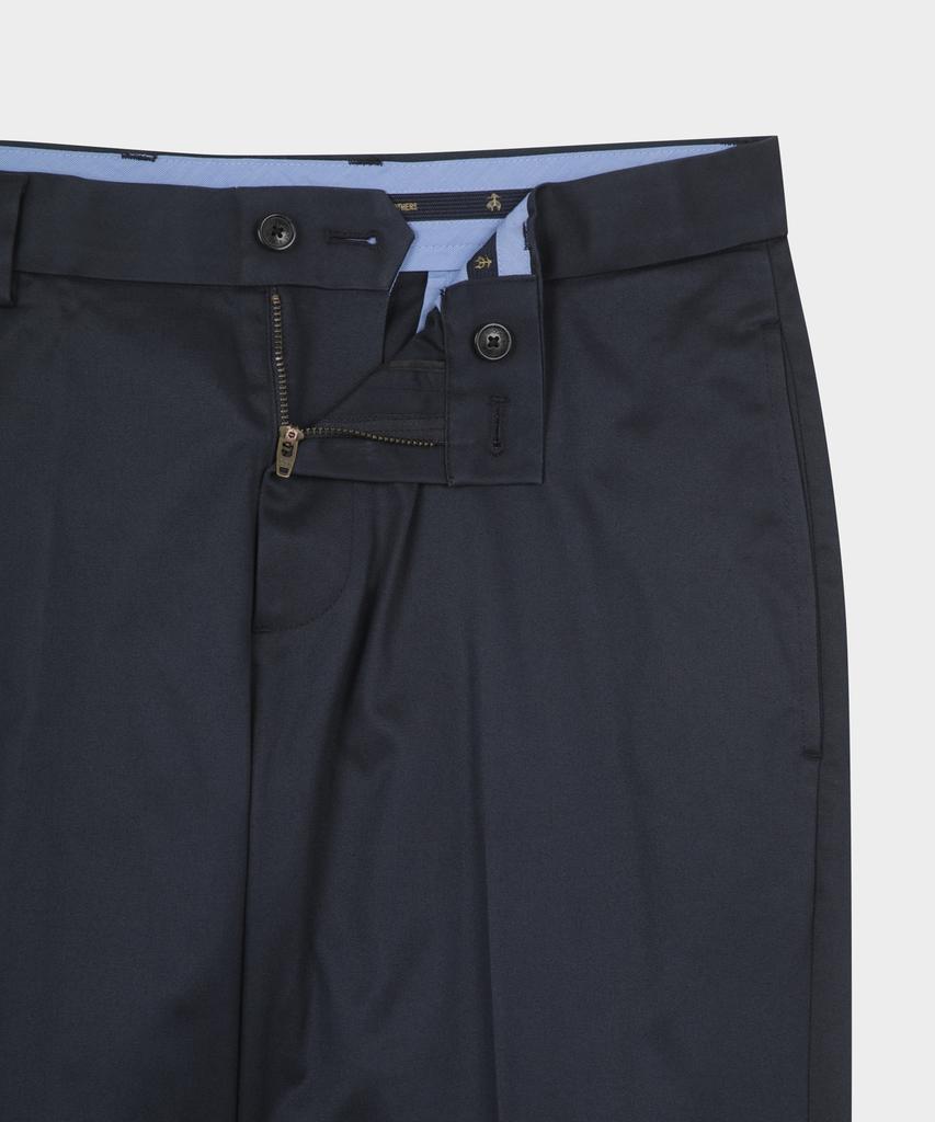 BROOKS BROTHERS Обычный крой Легкие Хлопковые Брюки Advantage (военно-морской флот) (Bbpcmmz502)