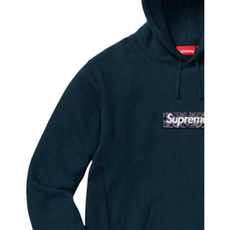 Supreme Bandana Box Logo Hooded Sweatshirt SUP-FW19-10827
