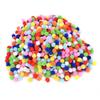 1000PCS Mixed Color Soft Fluffy Pom Poms Pompoms Plush Ball Kids Educational Toys DIY Crafts