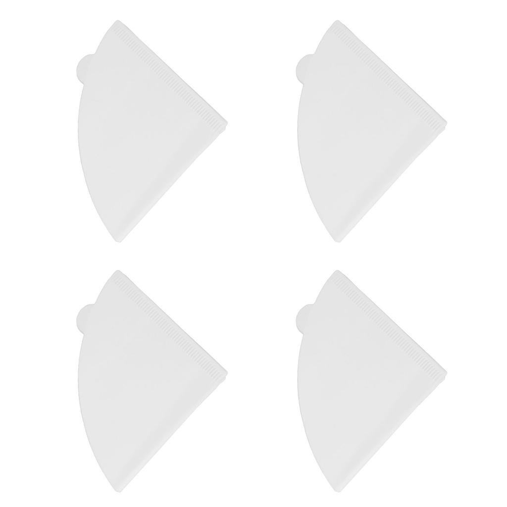 100pcs Coffee Filters Soft Texture Wood Pulp Coffee Filter Paper Cone for Drip Coffee Maker