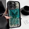 Винтажный дизайн с принтом-эскизом бабочки Защитный чехол для серии iPhone 17 16 15 14 13 12 11 16E Pro Max Plus