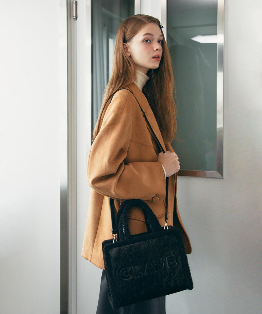 Clave Bonnie Small Black Tote Bag (Bonnie Black Tote Bag)