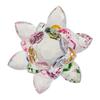 Hue Reflection Crystal Flower Figurine Anti-slip Glass Lotus Feng Shui Decor  Home Decor