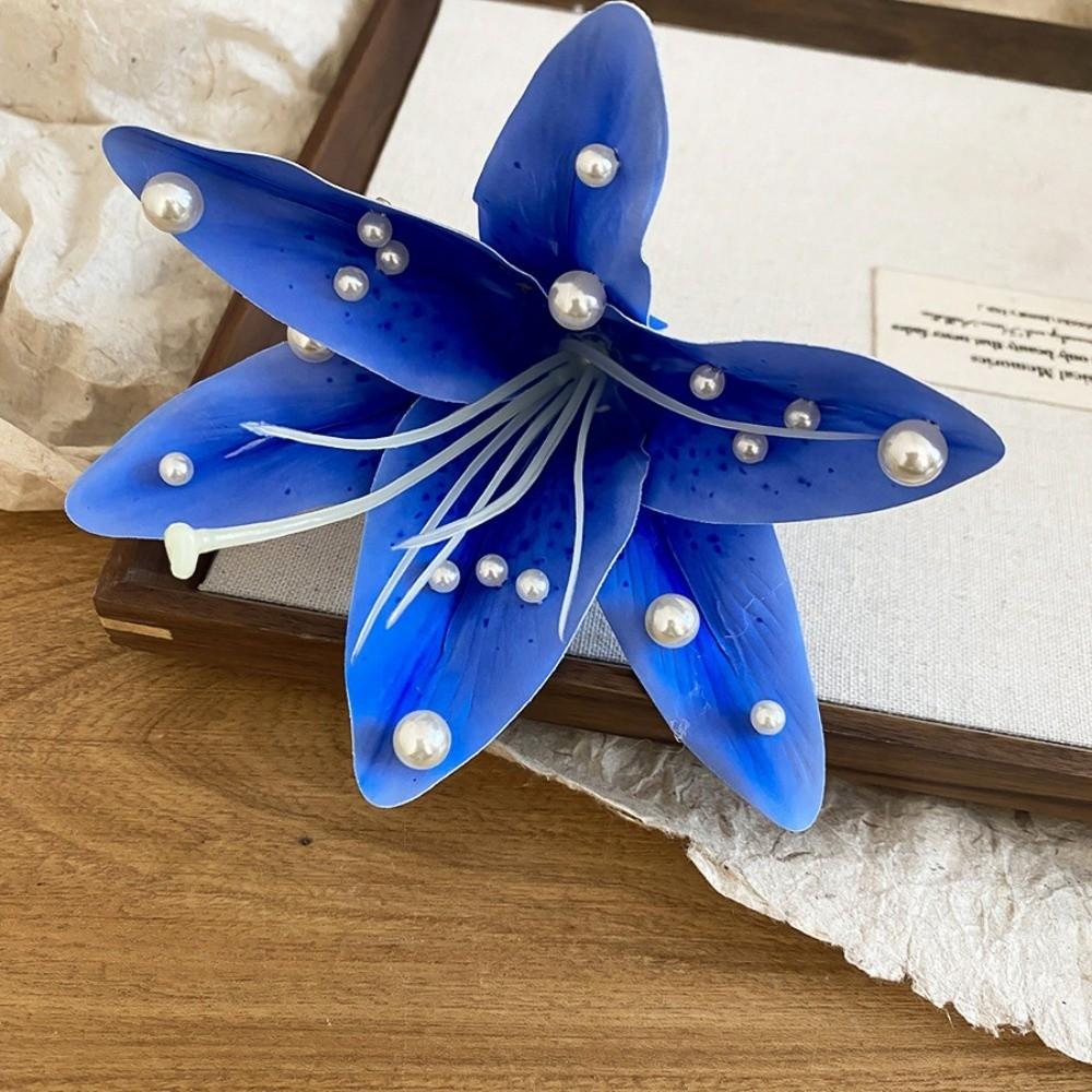 Vintage Water-Sprinkling Festival Hair Clip Fresh Floral Headwear Side Bangs