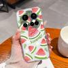 Для Xiaomi Mi 10 11 12 15T 15 Ultra Чехол для телефона Летний узор с арбузом Защита объектива Прозрачный силиконовый Нескользящий чехол Для Xiaomi Корпус Capa
