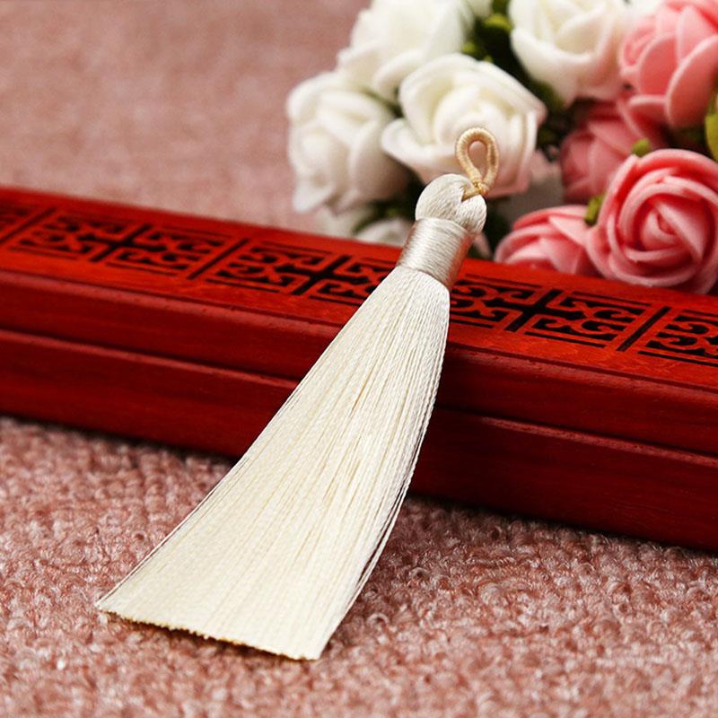 25 цветов микс 8 см красочная хлопковая шелковая кисточка с кисточкой Очарование ручной работы ремесла Сати кисточка кулон DIY принадлежности для ювелирных изделий занавеска украшение дома