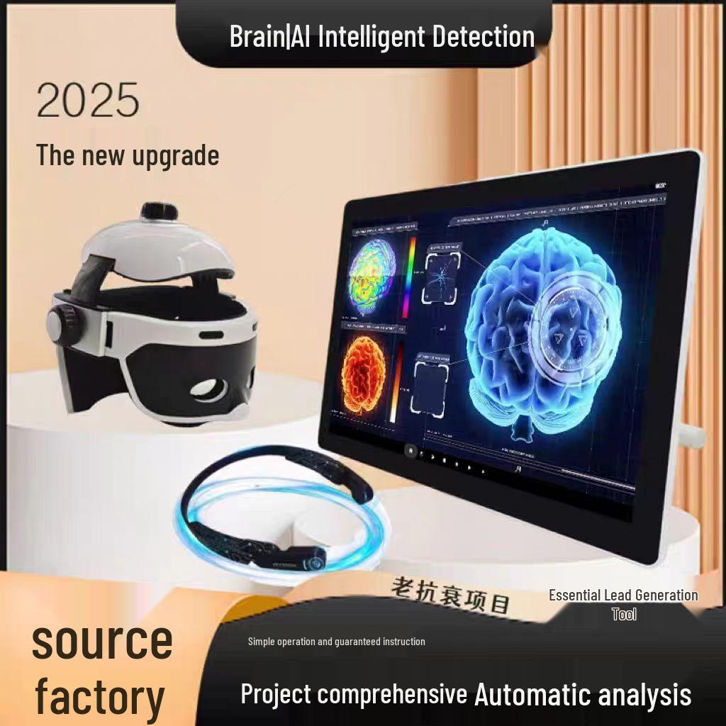 Quantum Brain Health and Stress Monitoring Device