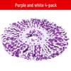 Rotating Universal Round Mop with Non-Pure Cotton Head and Handle for Household Floors