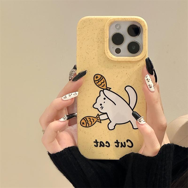 Защитный чехол Zhitai Creative Wheat Shell для iPhone 11/13/14/15Pro/16ProMax