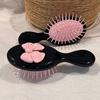 Cute Cartoon Bowknot Handle Comb Scalp Massage Travel Portable Plastic Air Cushion Small Comb Hair Brush Bow Tie Sweet Cute Comb