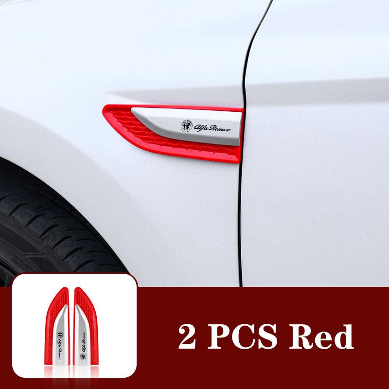 Car Badge Side Door Fender Stickers Car Stickers Decorations For Alfa Romeo giulietta 159 mito giulia stelvio 147 Car AccessorieLR1