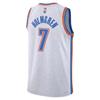 Nike Dri-Fit Nba Ss25 Удобный Модный Трендовый Повседневный Баскетбольный Жилет Мужские Топы Белый DN2088-102
