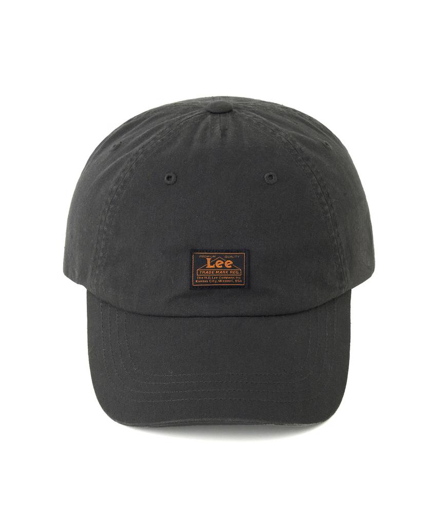 LEE Бейсболка с лейблом "Herringbone" Угольный