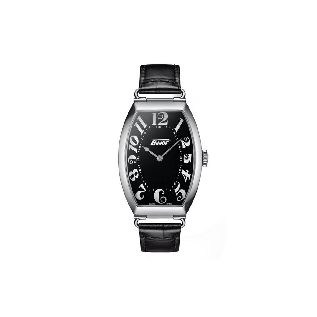 Tissot Часы Porto Collection, кварцевый механизм, унисекс, 42,5 мм, черный циферблат, корпус из нержавеющей стали, T128.509.16.052.00