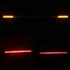48 LED RED Motorcycle Integrated Tail Brake Stop Turn Signal Light Lamp Strip