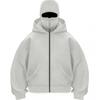 Womens Loose Fit Hooded Cardigan Sweatshirt Long Sleeve Casual Winter Wear