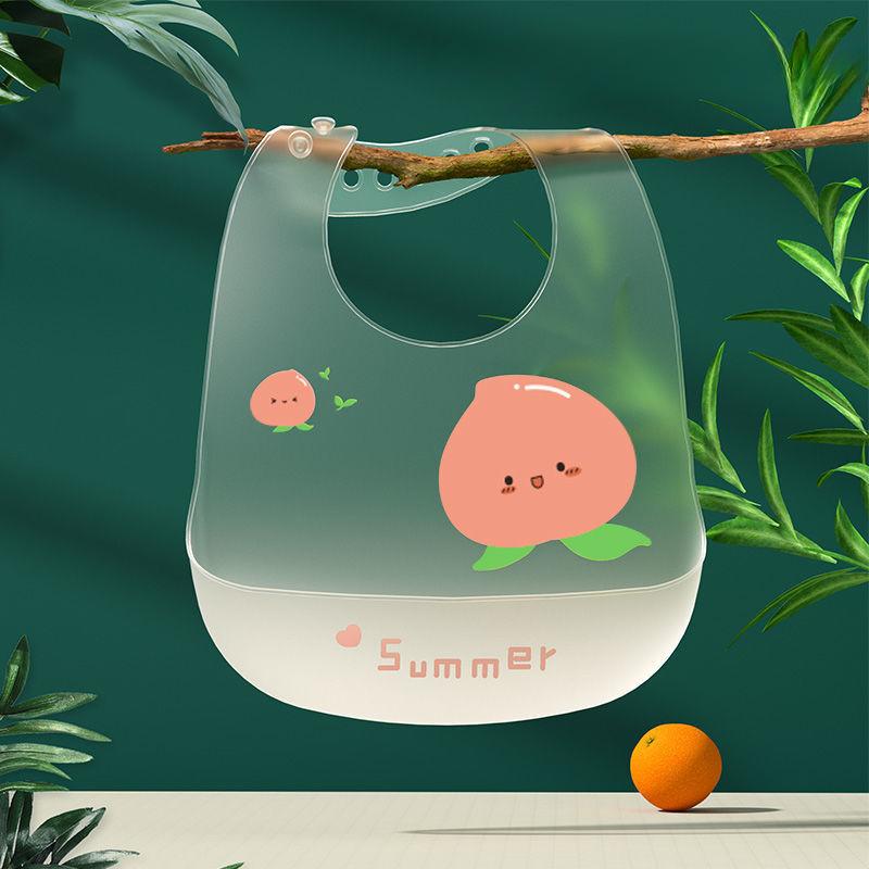 Мягкие силиконовые детские нагрудники, милые мультяшные животные, детский нагрудник для девочек и мальчиков, регулируемые салфетки для срыгивания, водонепроницаемые детские принадлежности для кормления